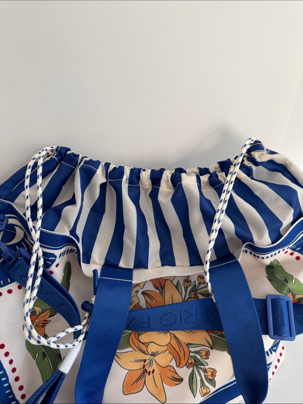Anthropologie Farm rio Tropical destiny Beach Bag NWT $110 - Picture 9 of 10